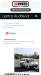 Mobile Screenshot of centralauckland.enzed.co.nz