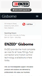 Mobile Screenshot of gisborne.enzed.co.nz